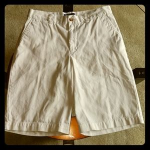 POLO Boys White Shorts
